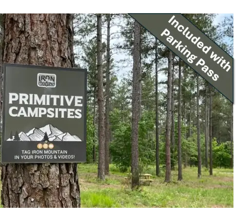 Primitive Camping at Iron Mountain